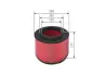 Повітряний фільтр двигуна Bosch F026400344 (фото 5)