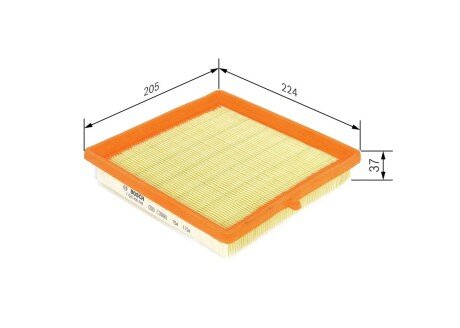 Воздушный фильтр двигателя bosch F026400348