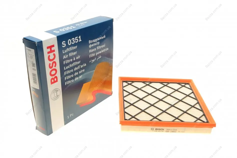 Повітряний фільтр двигуна Bosch F 026 400 351 (фото 1)