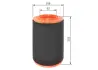 Повітряний фільтр двигуна Bosch F 026 400 370 (фото 4)