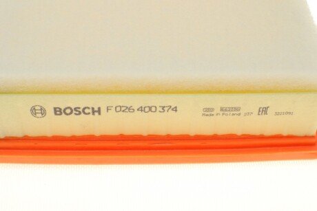 Воздушный фильтр двигателя bosch F026400374