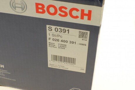 Воздушный фильтр двигателя bosch F026400391