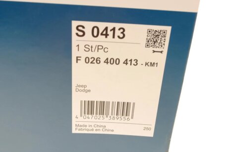 Повітряний фільтр двигуна bosch F026400413