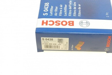 Повітряний фільтр двигуна bosch F026400438