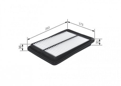 Воздушный фильтр двигателя bosch F026400465