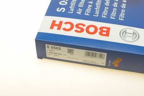 Повітряний фільтр двигуна bosch F 026 400 505