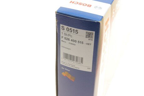 Воздушный фильтр двигателя bosch F026400515