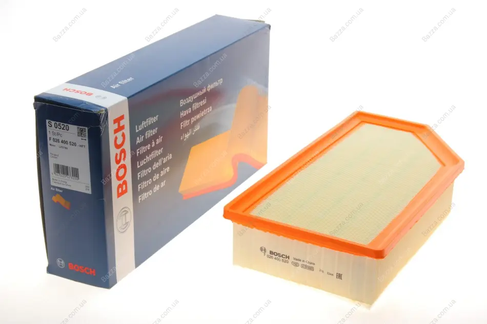 Повітряний фільтр двигуна Bosch F 026 400 520 (фото 1)