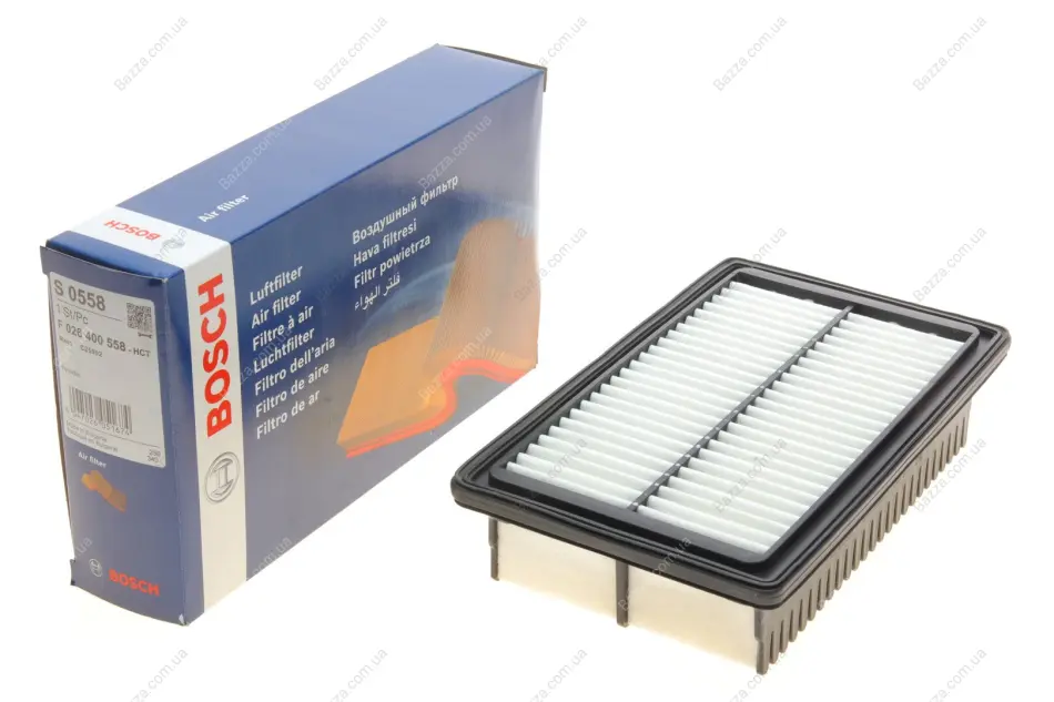 Повітряний фільтр двигуна Bosch F 026 400 558 (фото 1)