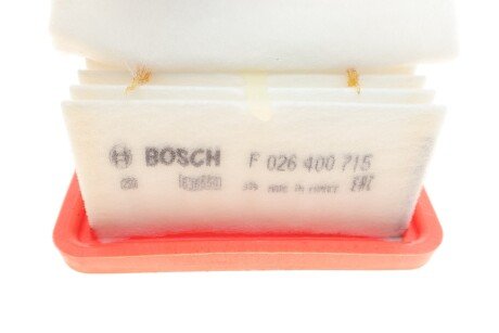 ВСТАВКА ПОВІТРЯНОГО ФІЛЬТРА bosch F026400715