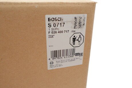 ВСТАВКА ПОВІТРЯНОГО ФІЛЬТРА bosch F026400717