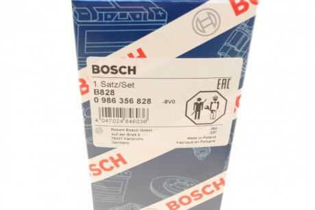 Високовольтні провода для свічок запалювання bosch 0986356828