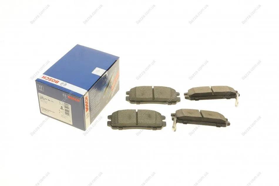 Задние тормозные колодки bosch 0986424367