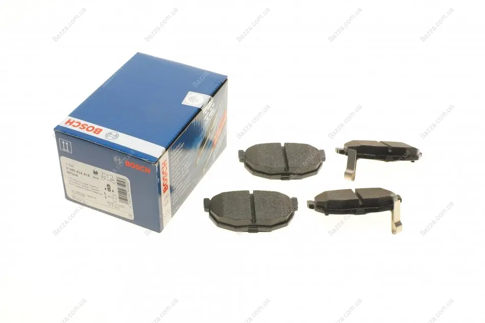 Задние тормозные колодки bosch 0 986 424 418