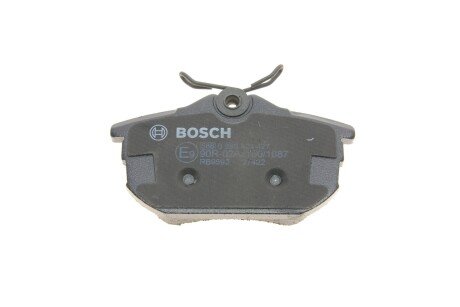 Задние тормозные колодки bosch 0986424427