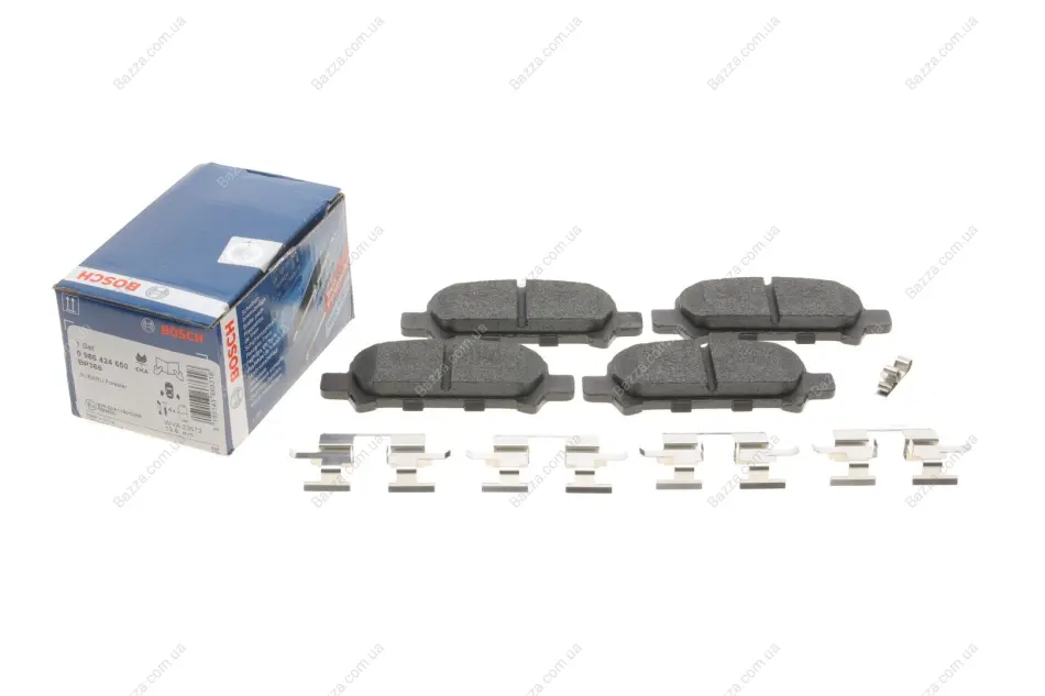 Задні тормозні (гальмівні) колодки Bosch 0986424650 (фото 1)