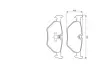 Задні тормозні (гальмівні) колодки Bosch 0 986 424 667 (фото 5)