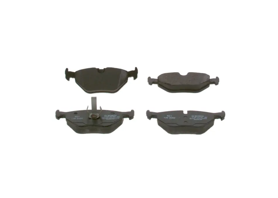 Задні тормозні (гальмівні) колодки Bosch 0 986 424 667 (фото 1)