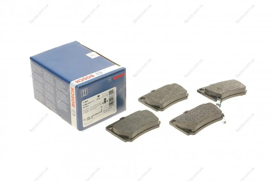 Задні тормозні (гальмівні) колодки Bosch 0986424711 (фото 1)