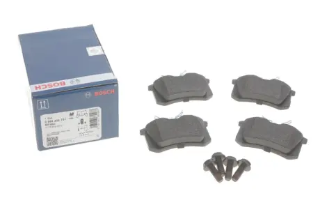 Задние тормозные колодки bosch 0 986 424 751