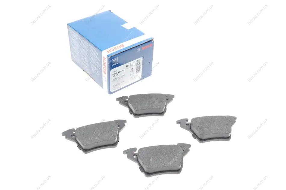 Задние тормозные колодки bosch 0 986 460 002