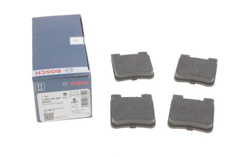 Задние тормозные колодки bosch 0986460965