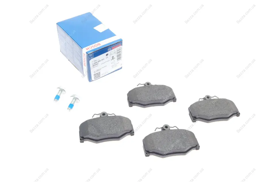 Задние тормозные колодки bosch 0986460993