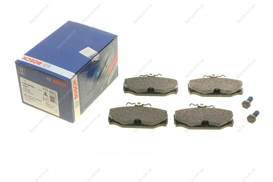 Задние тормозные колодки bosch 0986460995
