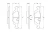 Задні тормозні (гальмівні) колодки Bosch 0 986 460 996 (фото 5)