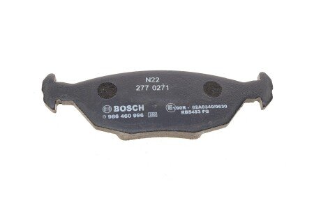 Задние тормозные колодки bosch 0 986 460 996