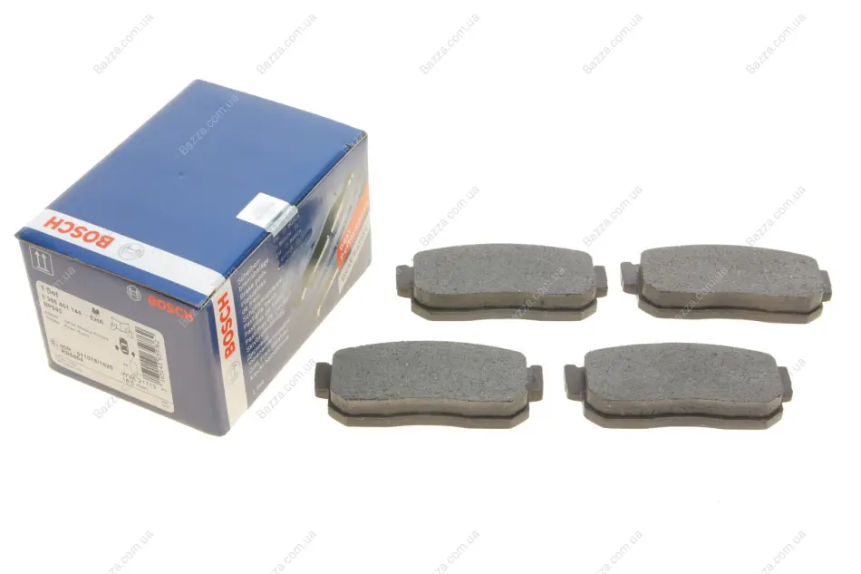 Задні тормозні (гальмівні) колодки Bosch 0986461144 (фото 1)