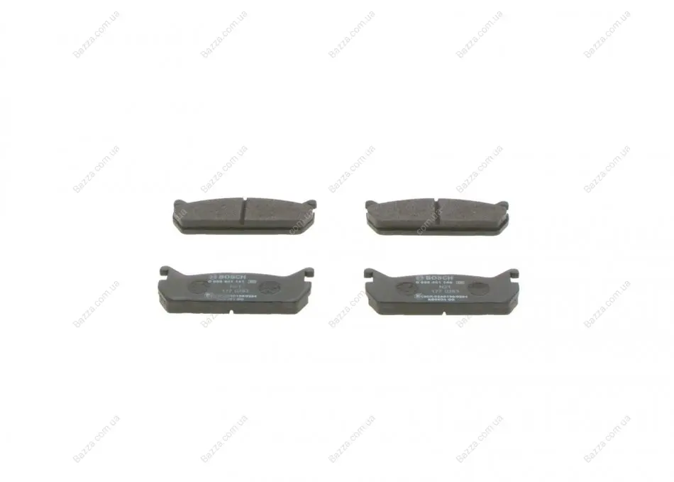Задні тормозні (гальмівні) колодки Bosch 0986461146 (фото 1)