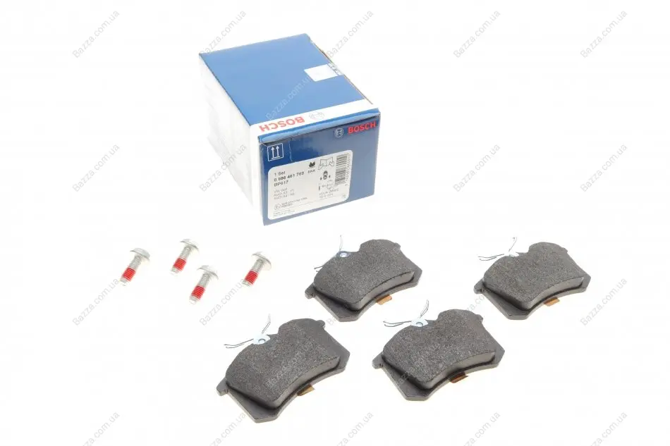Задні тормозні (гальмівні) колодки Bosch 0986461769 (фото 1)