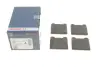 Задні тормозні (гальмівні) колодки Bosch 0 986 466 302 (фото 1)