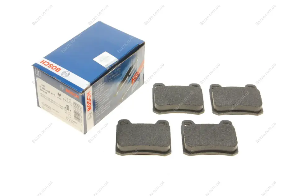 Задние тормозные колодки bosch 0986466871