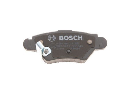 Задні тормозні (гальмівні) колодки bosch 0986494014