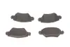 Задние тормозные колодки bosch 0986494014