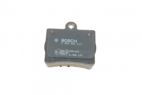 Задние тормозные колодки bosch 0986494017