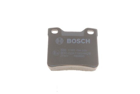 Задні тормозні (гальмівні) колодки bosch 0986494055