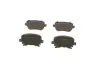 Задні тормозні (гальмівні) колодки Bosch 0 986 494 062 (фото 1)