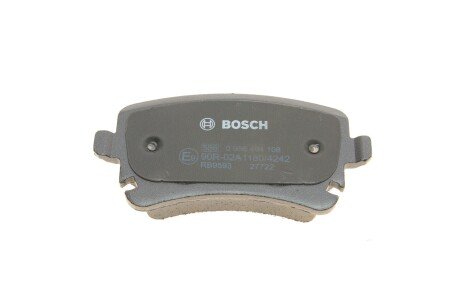 Задние тормозные колодки bosch 0986494108