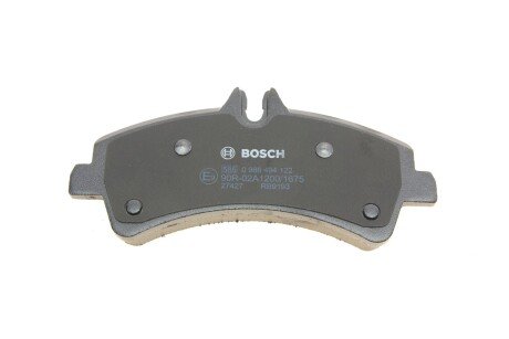 Задні тормозні (гальмівні) колодки bosch 0986494122