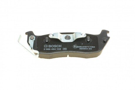 Задние тормозные колодки bosch 0986494142