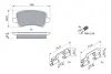 Задні тормозні (гальмівні) колодки Bosch 0 986 494 213 (фото 5)
