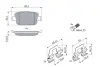 Задні тормозні (гальмівні) колодки Bosch 0 986 494 214 (фото 5)