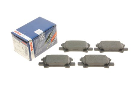 Задние тормозные колодки bosch 0986494224