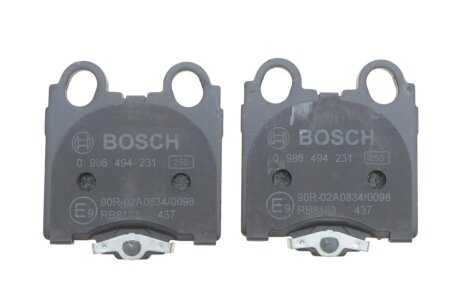 Задні тормозні (гальмівні) колодки bosch 0986494231