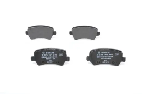 Задні тормозні (гальмівні) колодки Bosch 0986494248