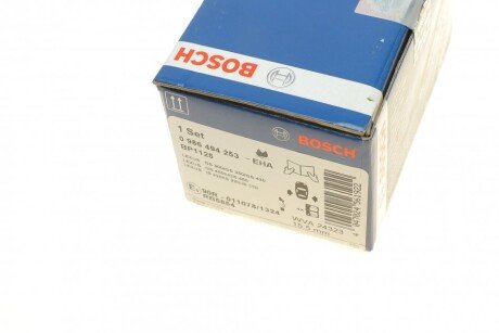 Задні тормозні (гальмівні) колодки bosch 0986494253