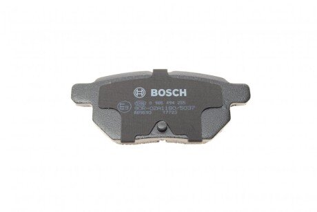 Задние тормозные колодки bosch 0986494255